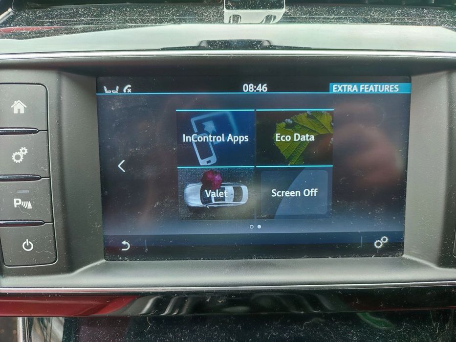 WYŚWIETLACZ JAGUAR XE X760 (2015-2019) 2.0 D 180KM FK72-19C299-AA GX73-19F211-KB