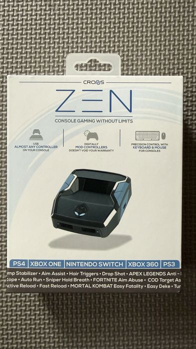 Adapter Emulator CRONUS ZEN PS XBOX PC + USB Dongle Ps5