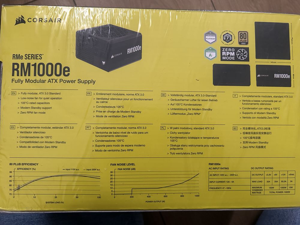 Fully Modular ATX Power RM1000e