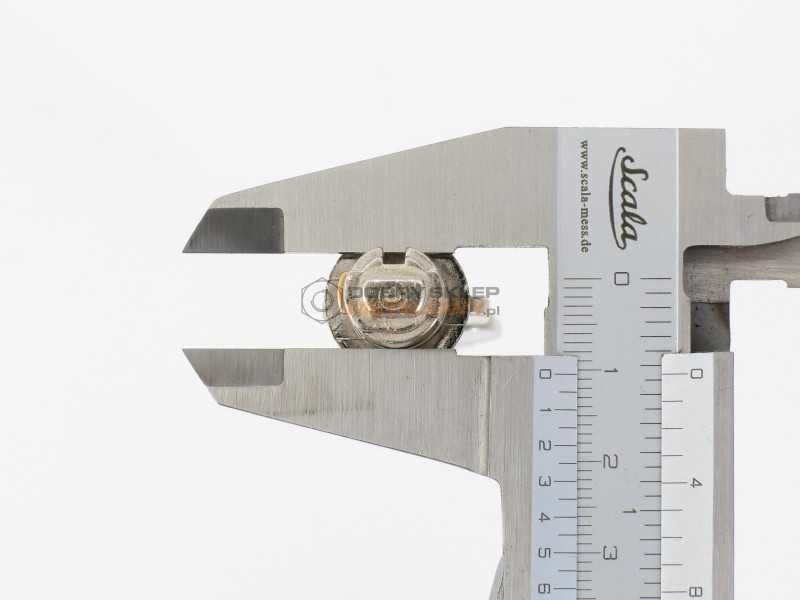 Wkładka zamka meblowego MLM Cylinder 16,5 MM- Z44 PB1 2 Klucze
