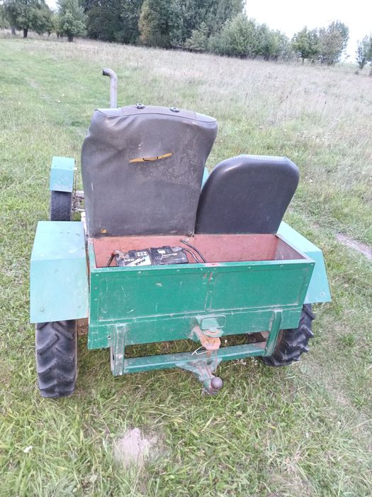 Traktor SAM, ciągnik fiat 126p