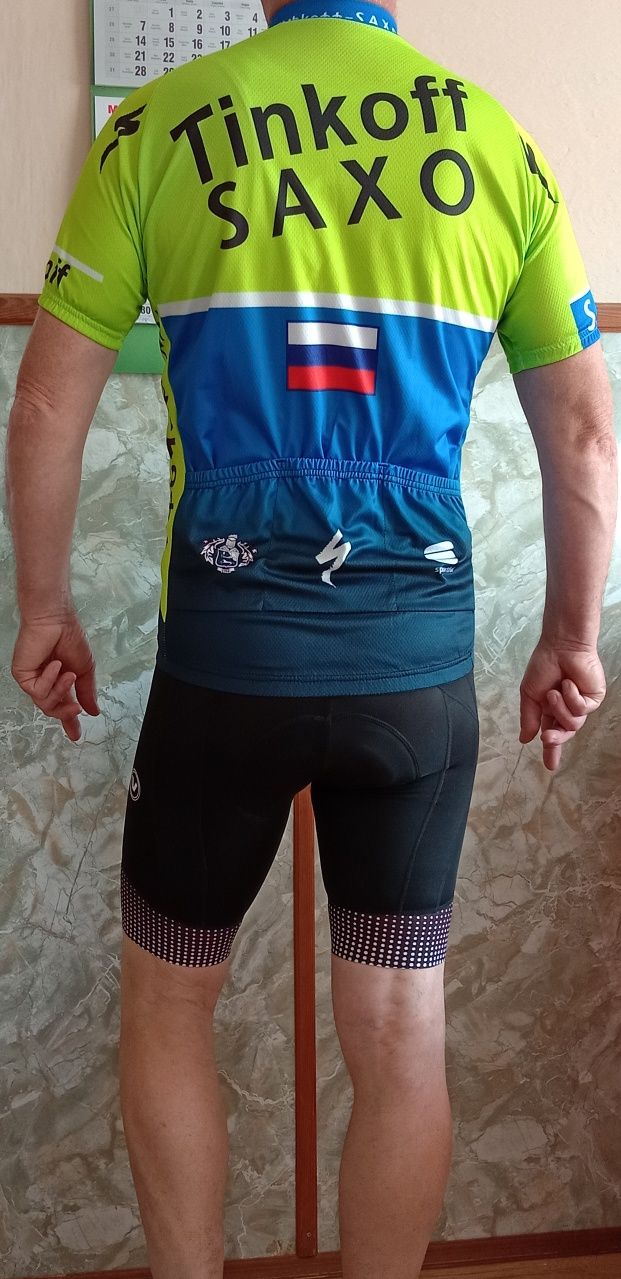 Sportful Tinkoff Saxo Bank koszulka rowerowa męska XL