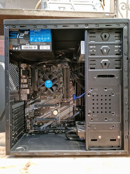 PC Intel i5, NVME 256 EVO, HDD 3TB, WIN11 2025, OFF365, Seasonic