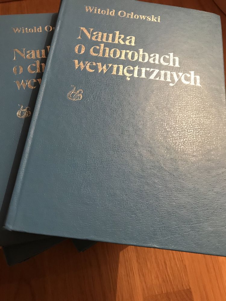 Nauka o chorobach wewnętrznych-Witold Orłowski , 8 tomów , dobry stan