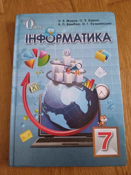 Інформатика 7 клас Н.В Морзе О.В Варна