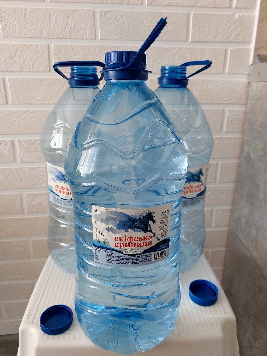 Баклажки для воды 6 л пет бутыля