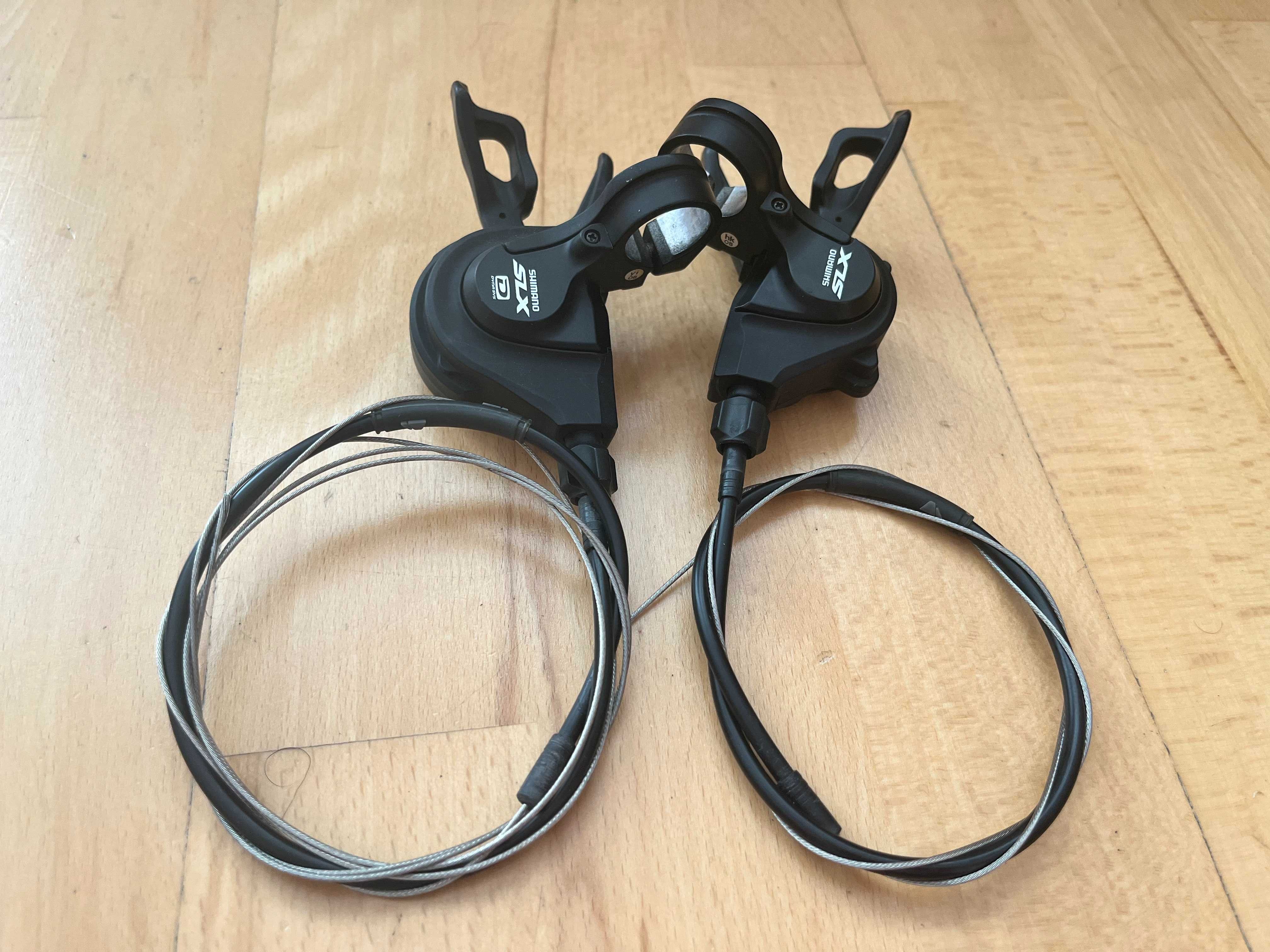 Manetki Shimano SLX 3x10 PRZÓD i TYŁ Deore Sram XTR XT Alivio NX GX