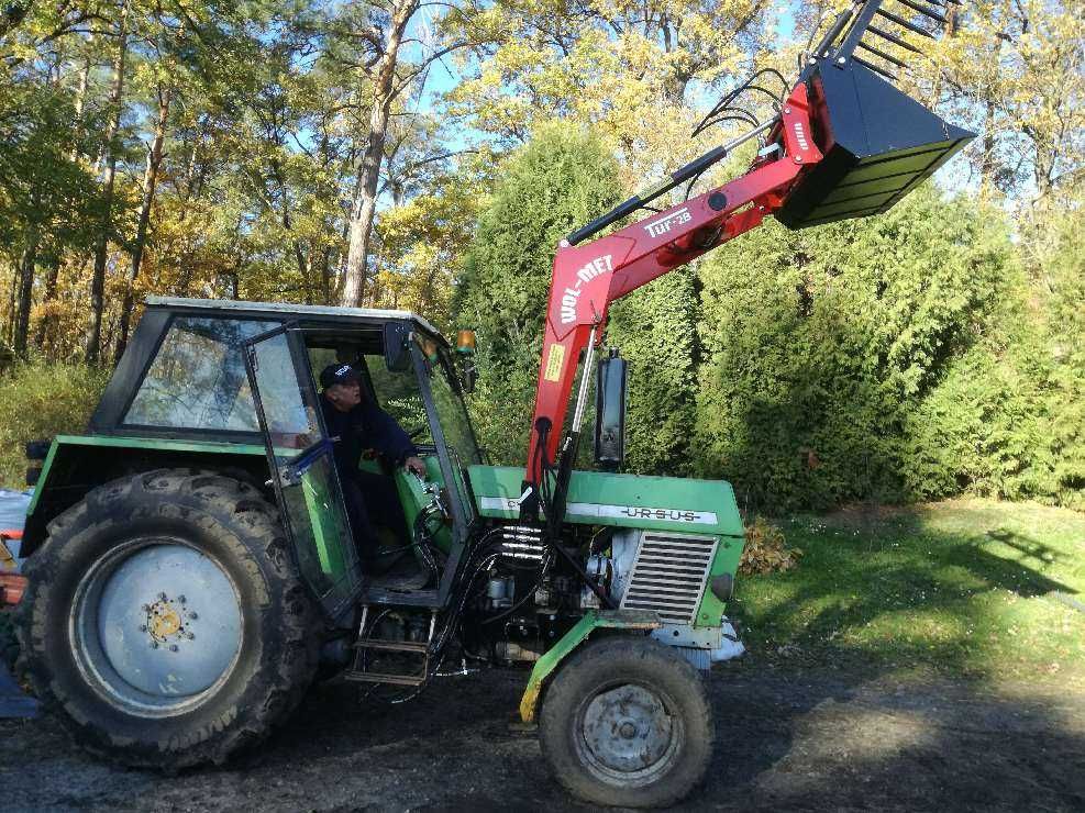 Ładowacz czołowy euro ramka Tur Wol-Met c360 c330 Zetor MF Montaż