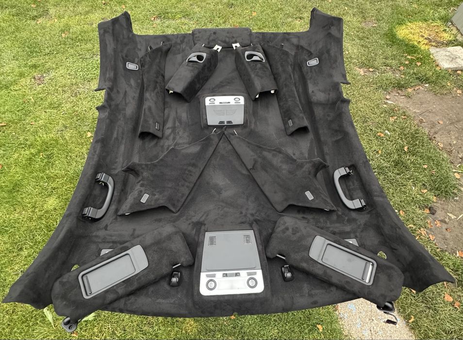 Podsufitka Bmw e92 czarna alcantara