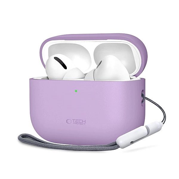 Tech-Protect Silicone Apple Airpods Pro 3 Lavender