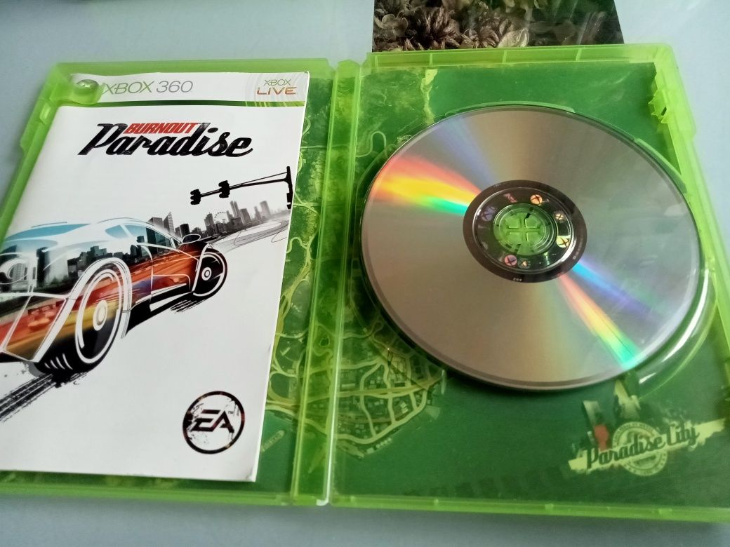 Xbox 360 gra wyścigi samochodowe Burnout paradise PL super gierka