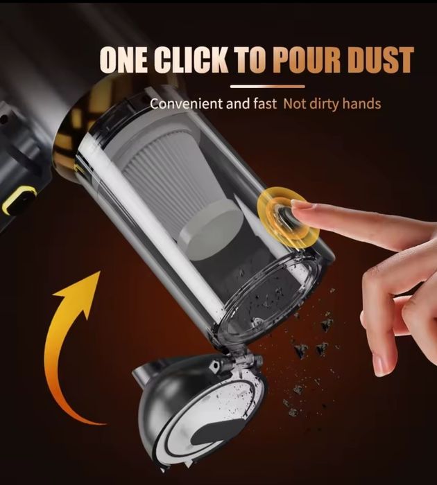 Mini bezprzewodowy odkurzacz CENRR bardzo mocny