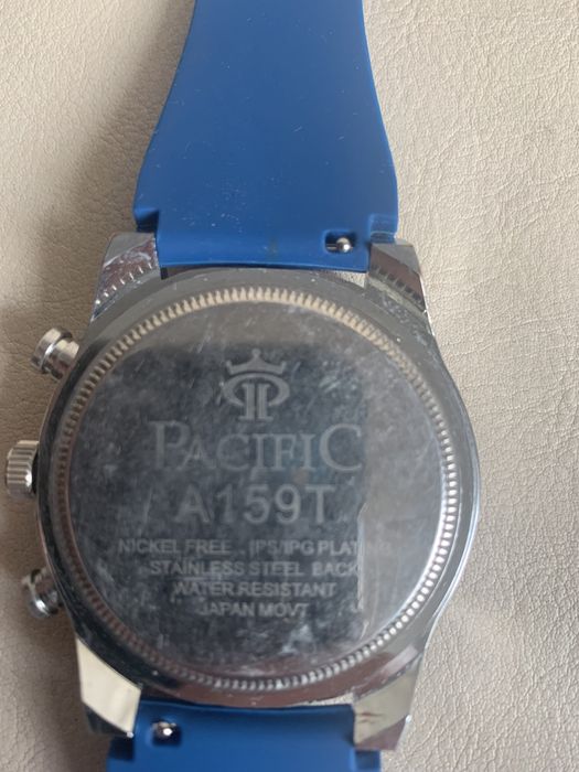 Zegarek PACIFIC niebieski, super stan