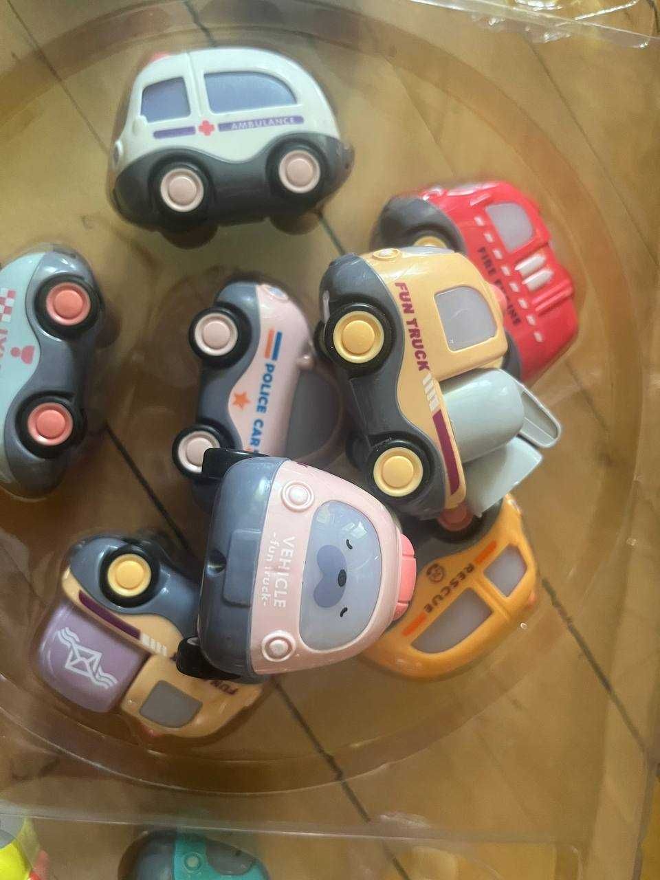 Набір з 12 машинок   Cute Cartoon Car