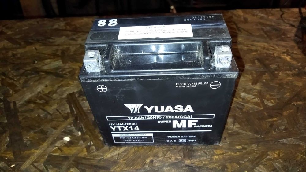Akumulator Yusa 12v 12ah 200a Motocyklowy UPS Magazyn Energii