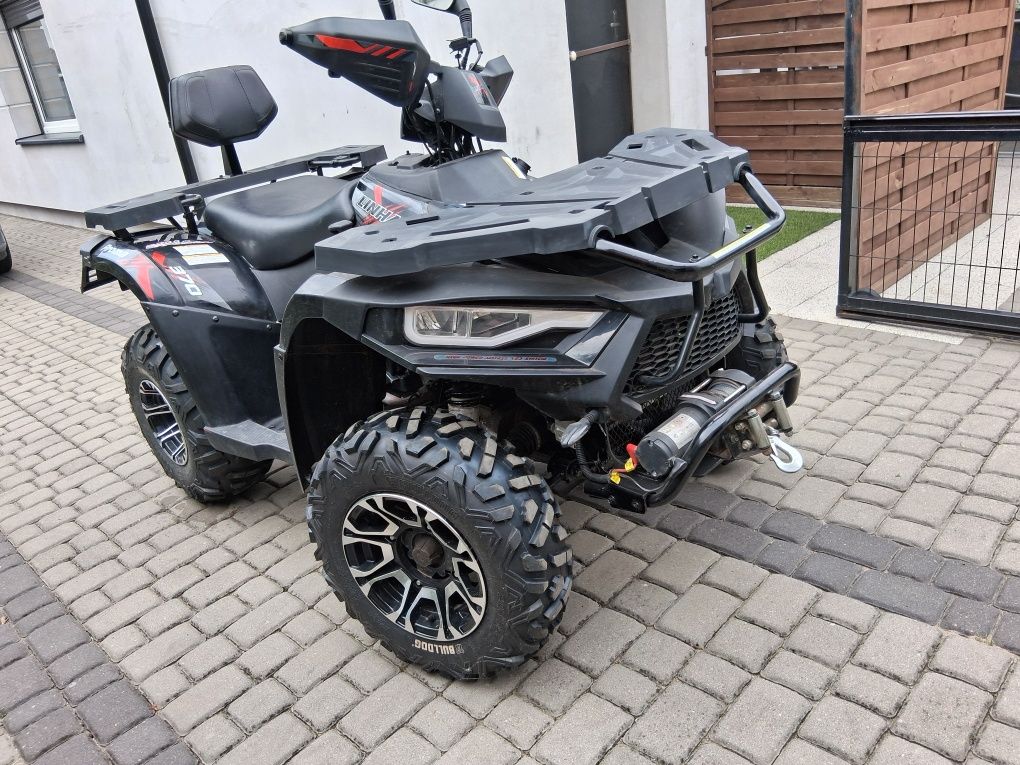 Linhai 370 promax 4x4 Rok 2023 Super Stan plus pług do śniegu