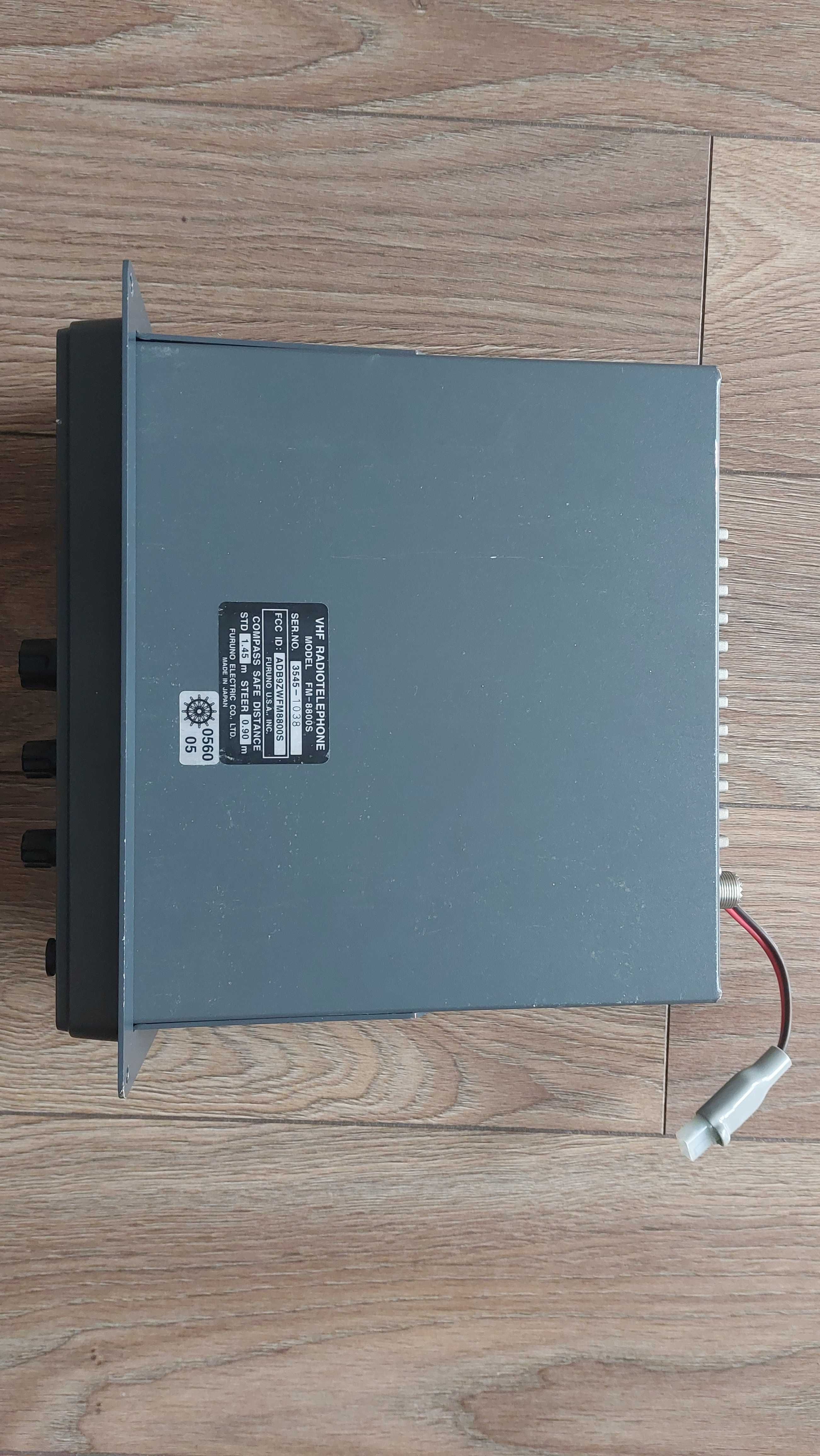 Radiotelefon VHF FURUNO FM-8800S GMDSS DSC + słuchawka FURUNO HS-2003