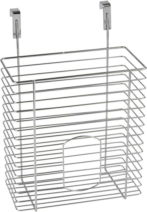 Koszyk WENKO ClipOn na torby, organizer chromowany 20x29x11,5 cm