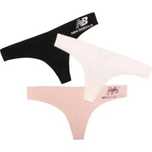 NEW BALANCE 3 Sztuki Nowe Majtki Bezszwowe Stringi Thong XL Damskie
