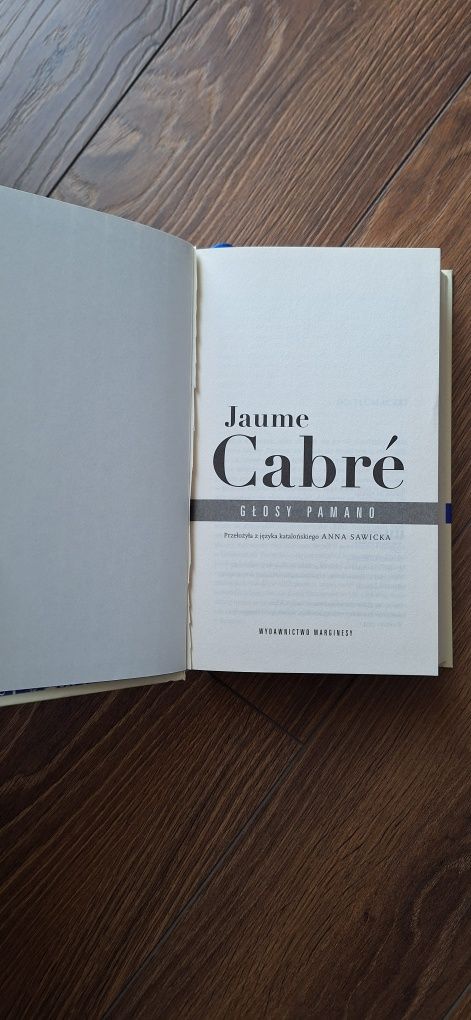 Książka "Głosy Panamo" Jaume Cabre