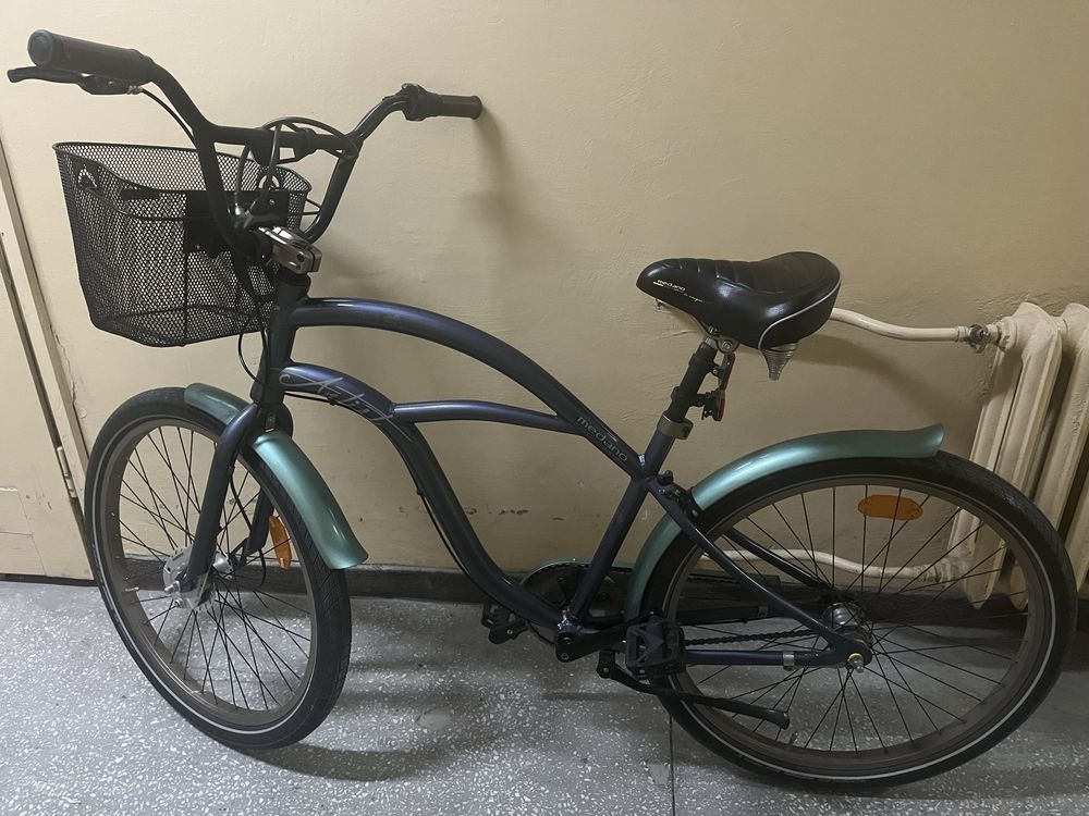 Miejski rower cruiser