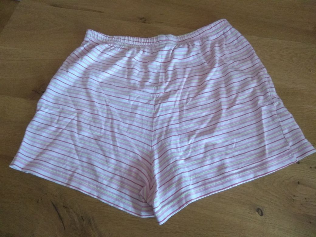 Różowe spodnie od piżamy rozmiar 140