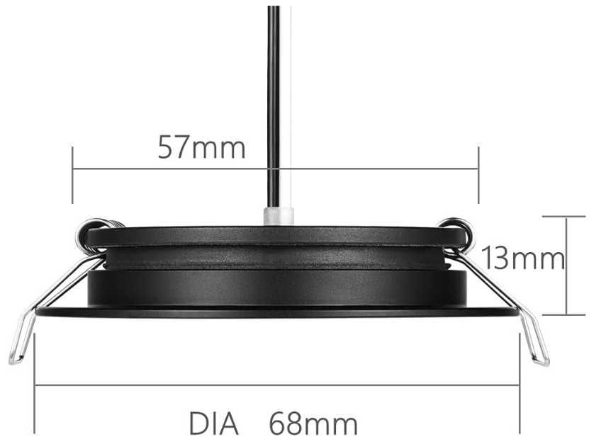 Halogeny sufitowe Acegoo 12V LED Kamper/Łódź/Meble/Szafa