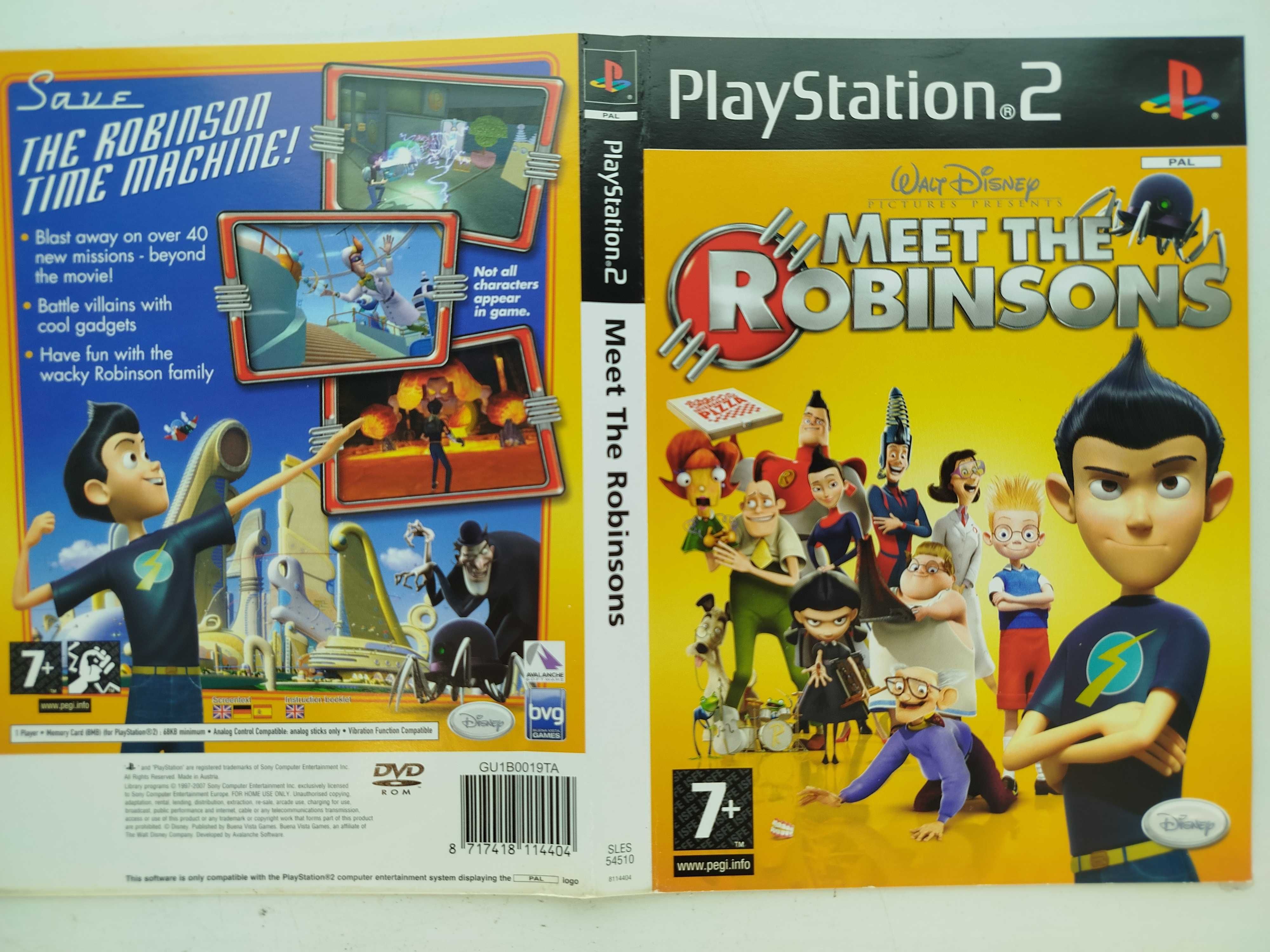 Gra Meet the Robinsons PlayStation 2 play station