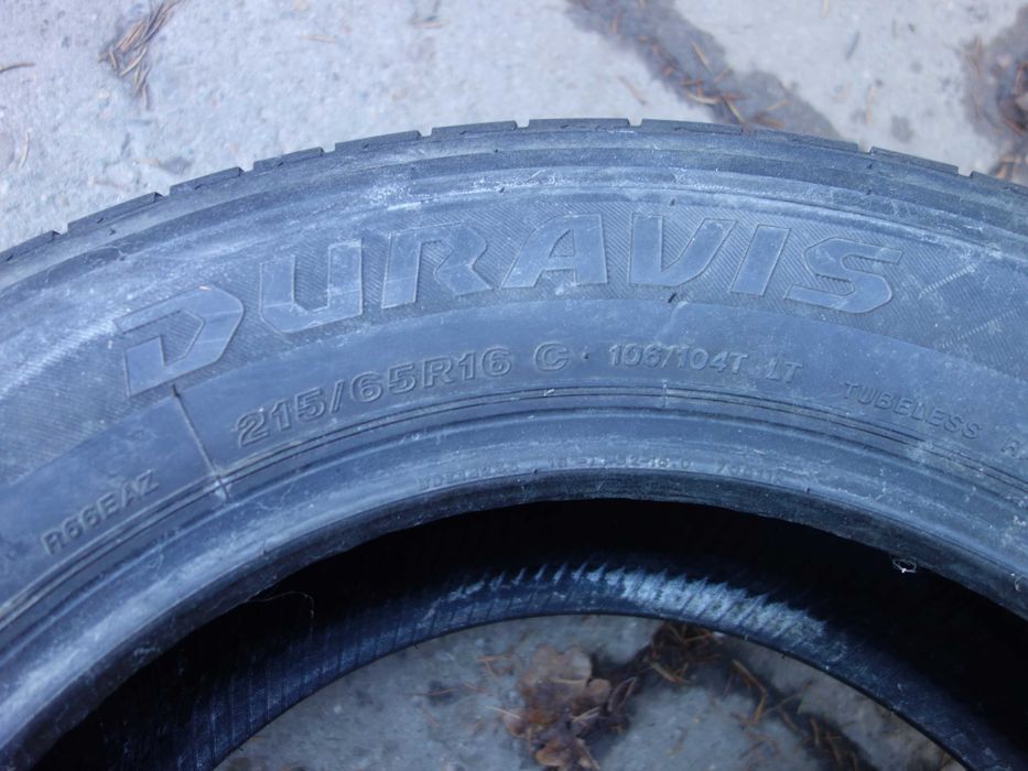 Opony 215/65/16 C Bridgestone 2 SZTUKI Okazja