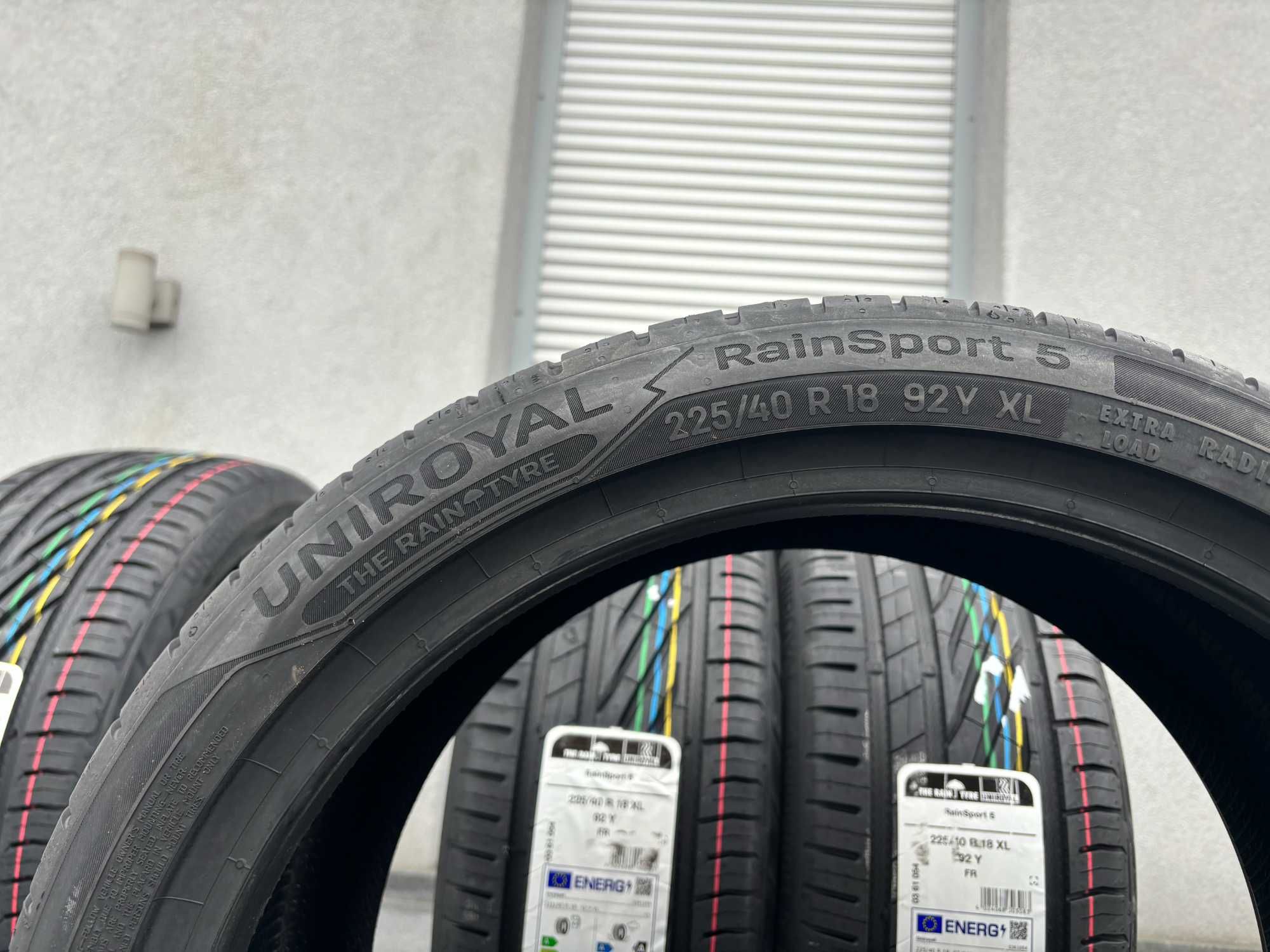 Letnia 225/40R18 Uniroyal RainSport5 92Y XL prod 2024r C,A,72db gwar