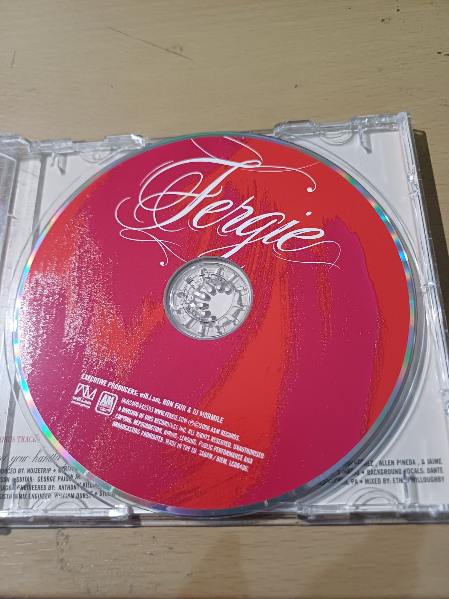 Fergie płyta na cd