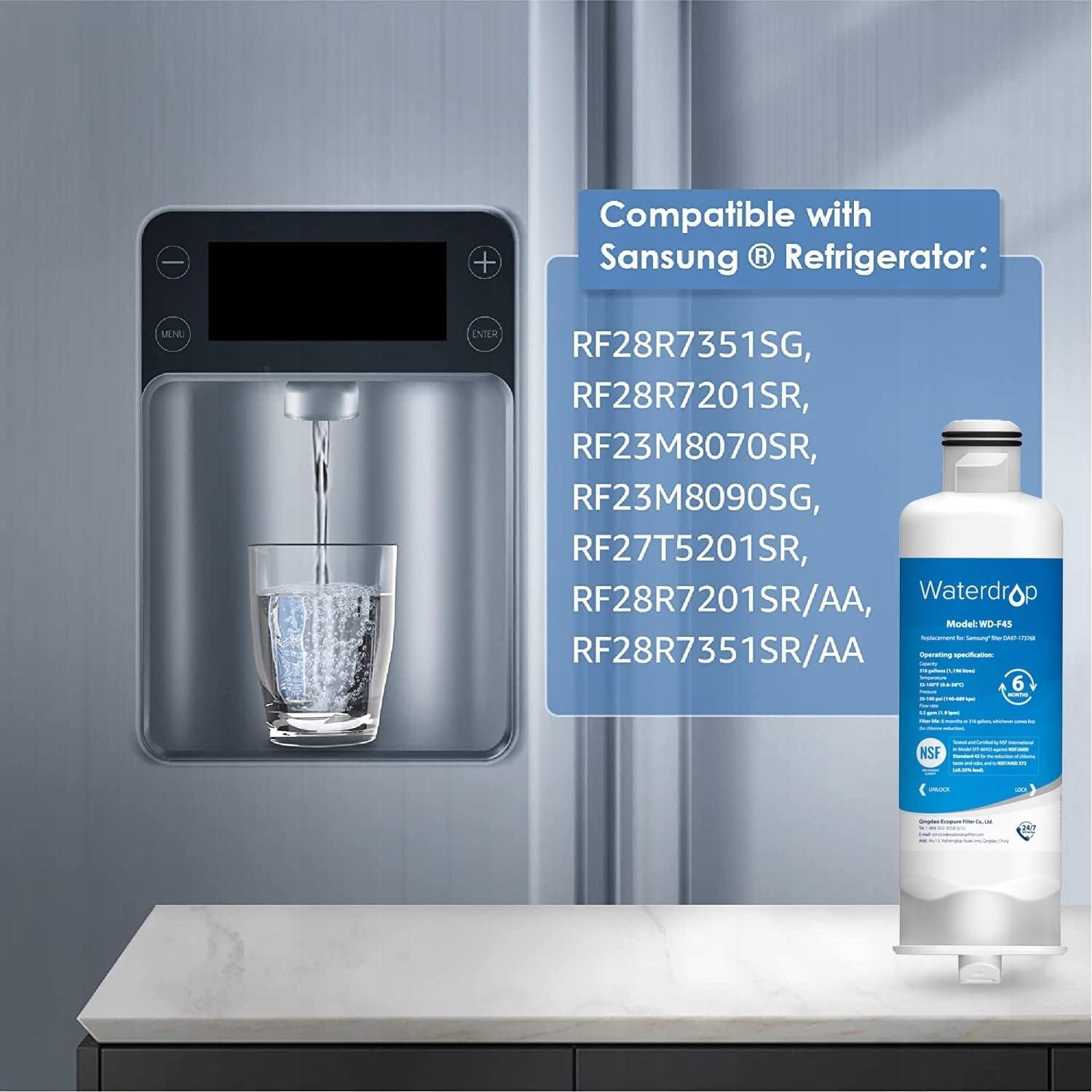 Waterdrop DA97  Filtr wody do lodówki, do Samsung