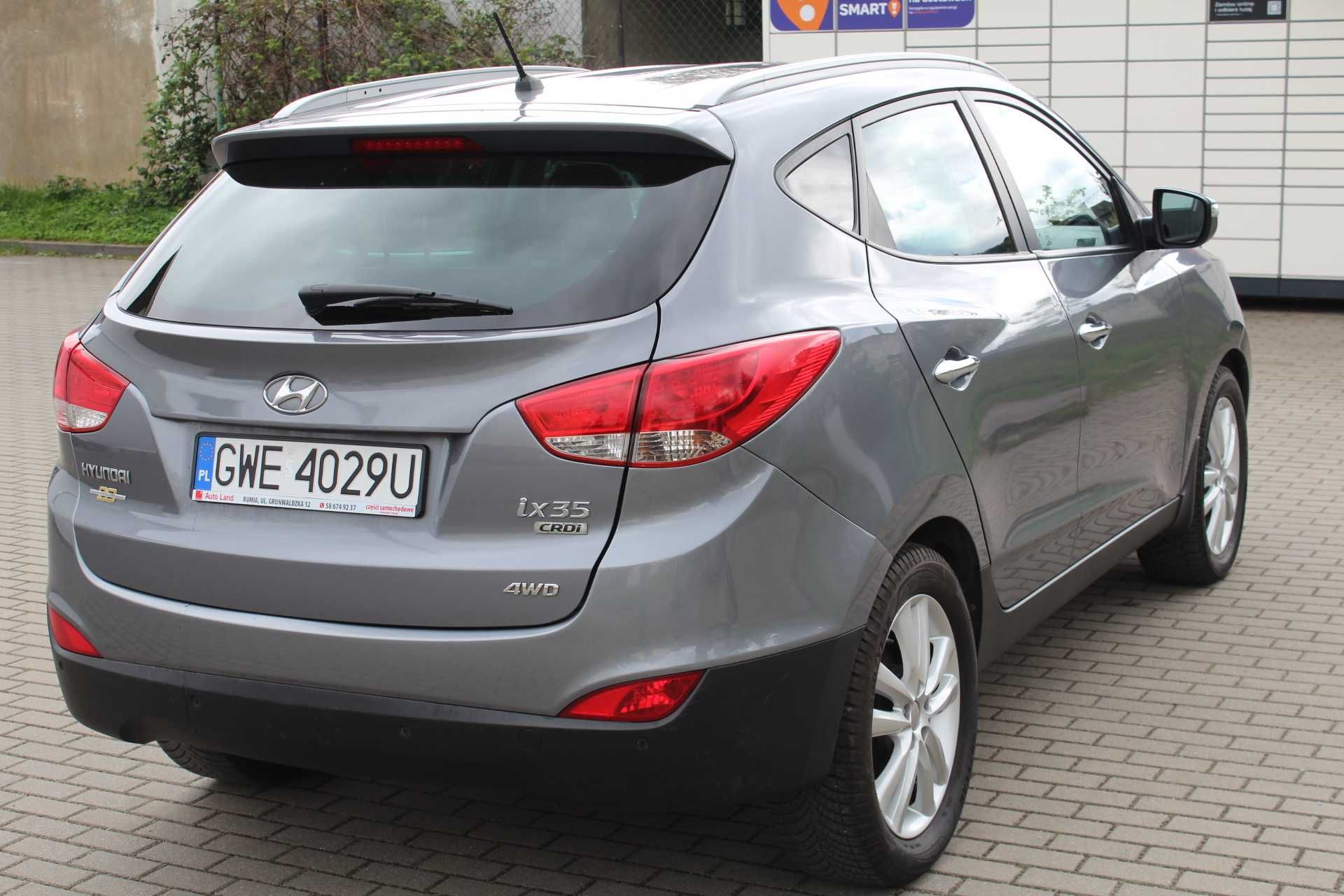 Hyundai IX 35 2012r. 2,0 CRDI 4X4 Stan BDB Zamiana