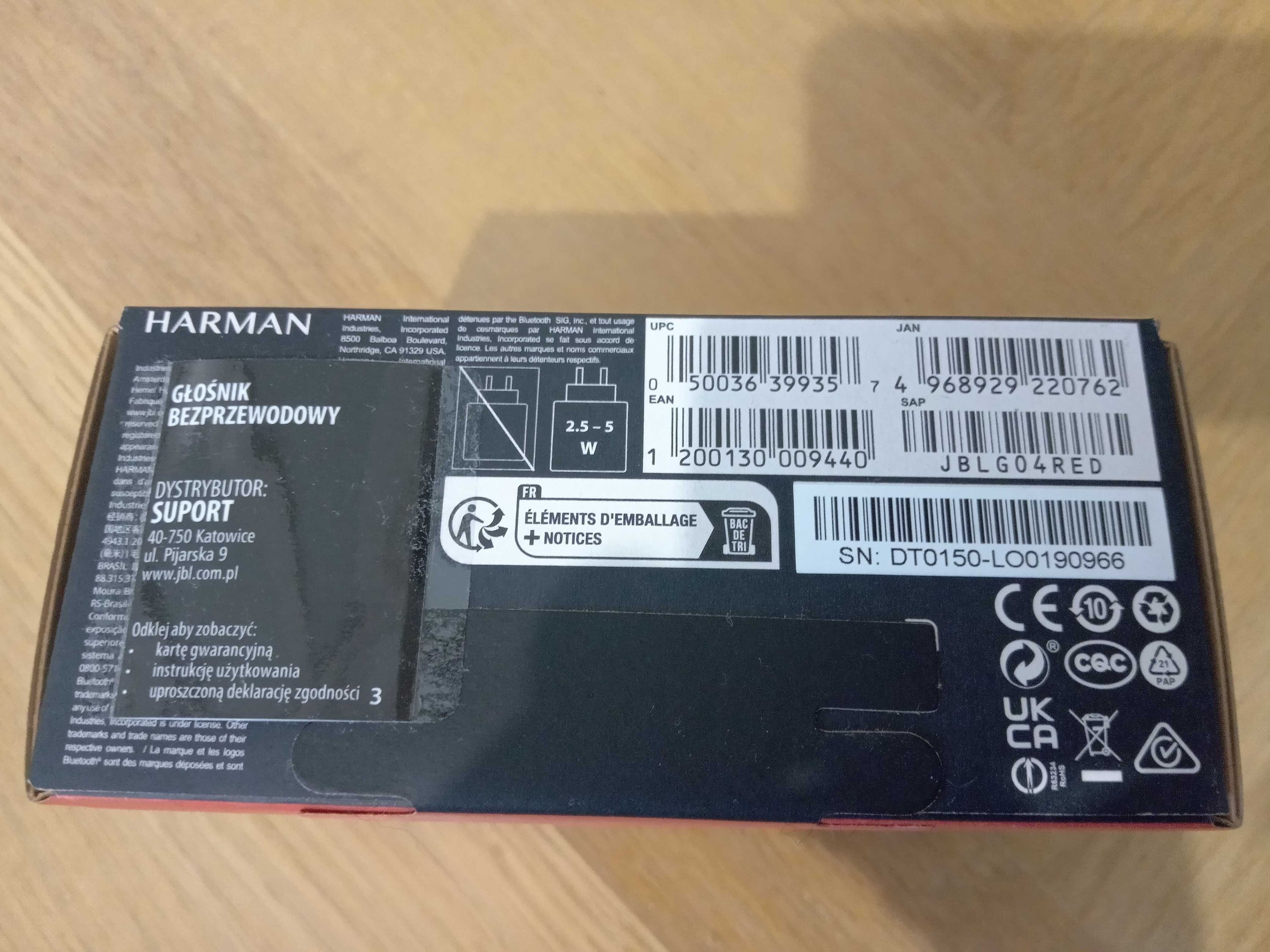 Nowy głośnik JBL go4