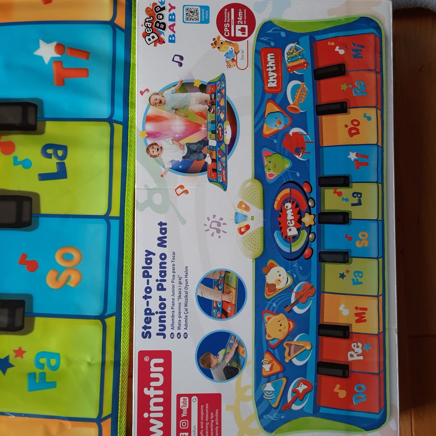 Nowa mata grająca pianino Winfun 24m
