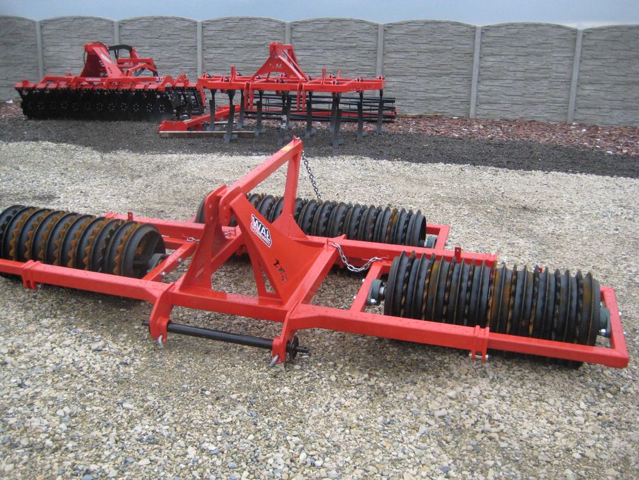 Euro -Masz wał posiewny/wały 3m3,4m pierścienie 450/500/530