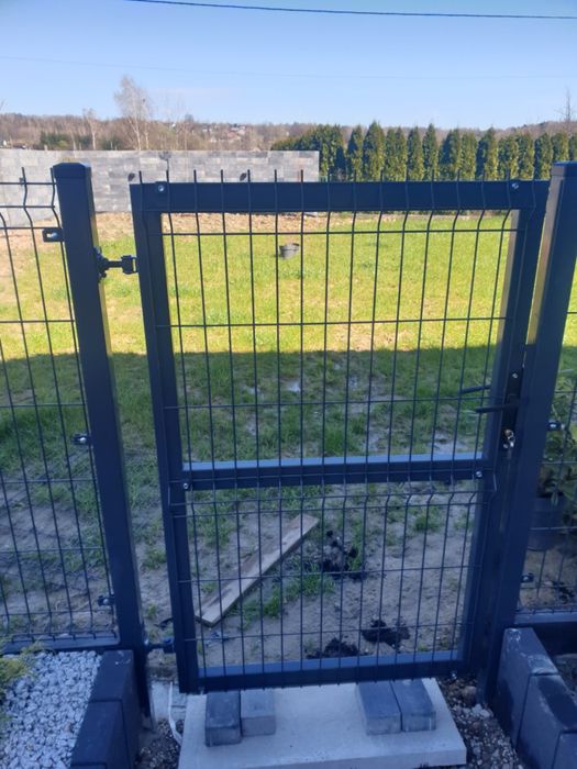 KOMPLETNE OGRODZENIE panelowe 3D 153cm fi4