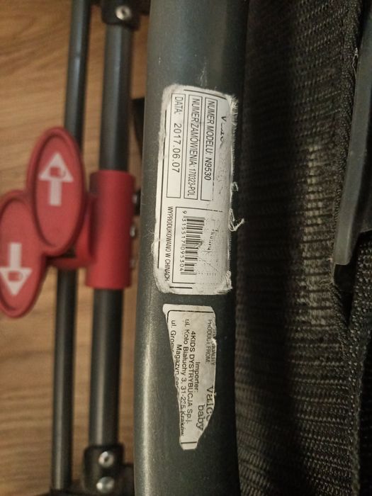 Wózek spacerówka valco Snap 4 + śpiworek, adaptery