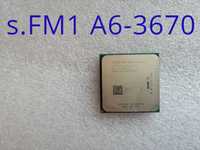 AMD Athlon II X4 A6-3670K s.FM1 4 ЯДРА Процессор