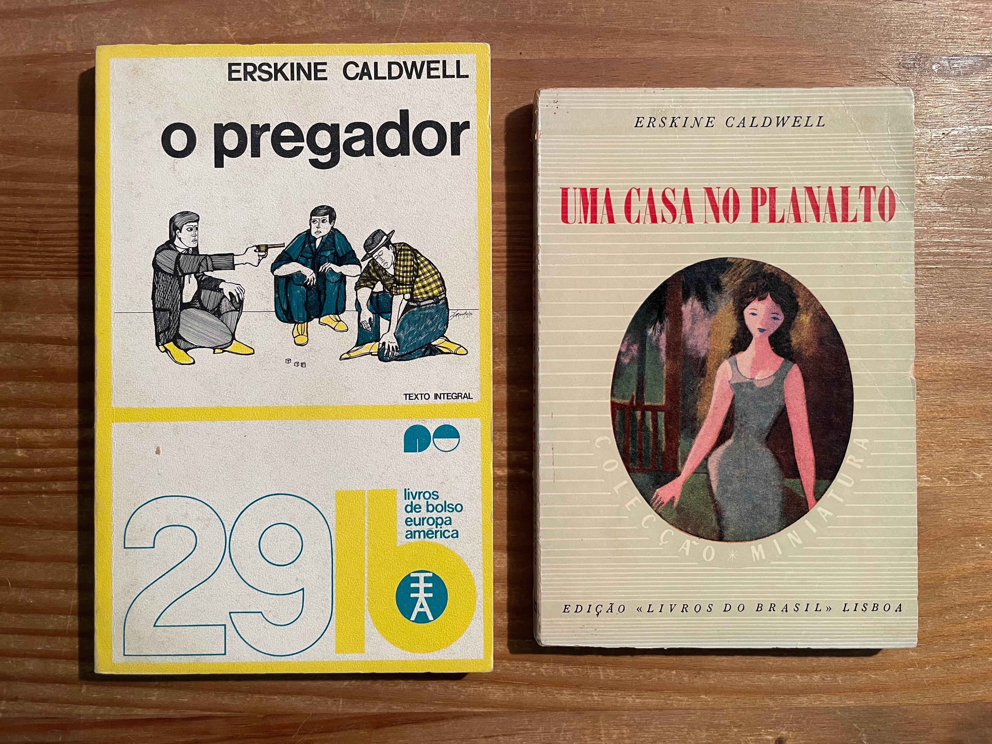 Pack 2 livros - Erskine Caldwell (portes grátis)