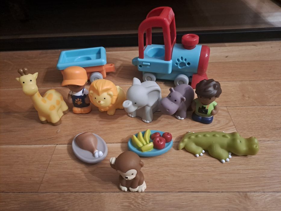 PlayGo Train Safari figurki pociag