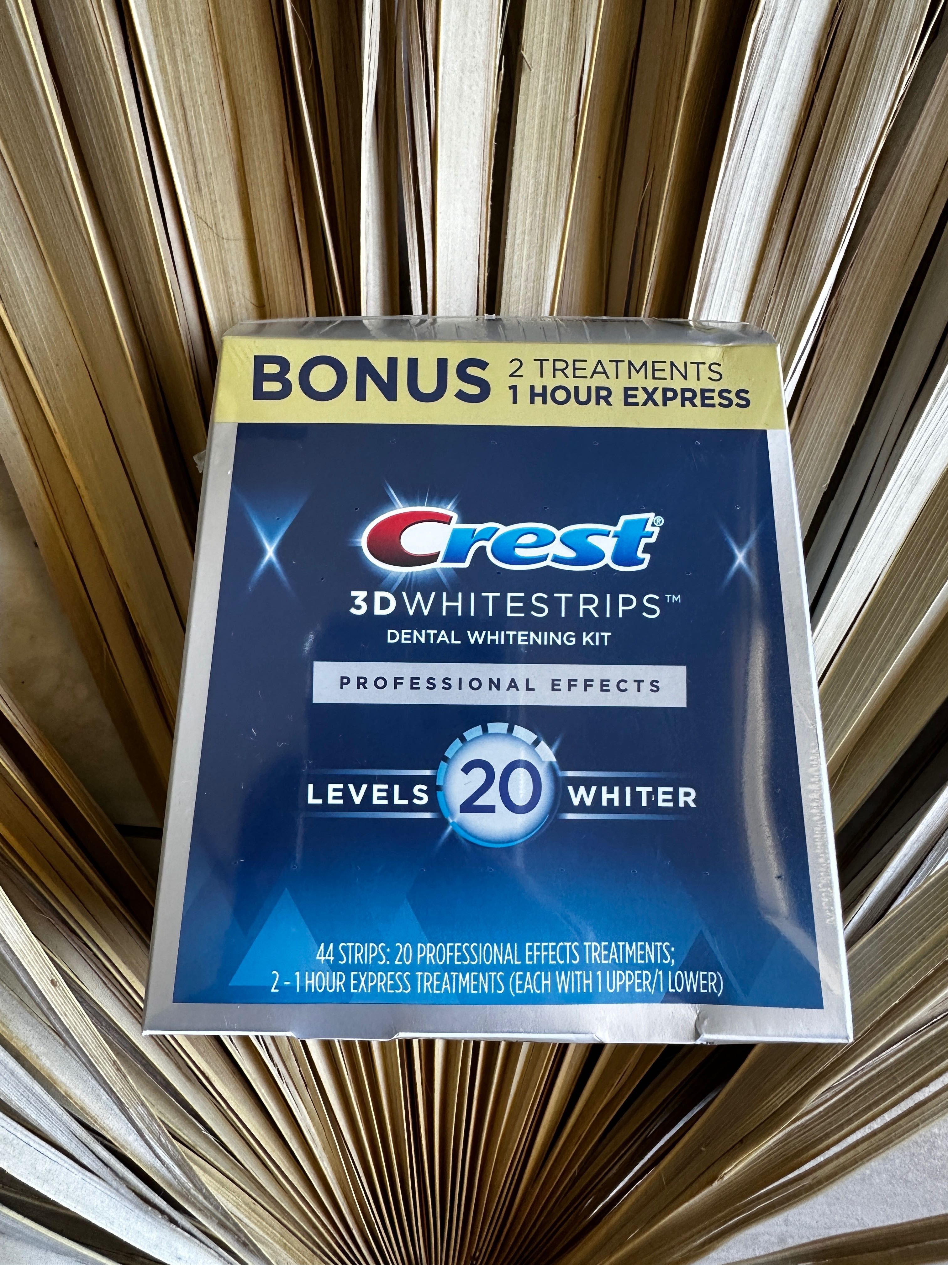 CREST 3D Whitestrips Professional Effects - Paski wybielające 46szt.