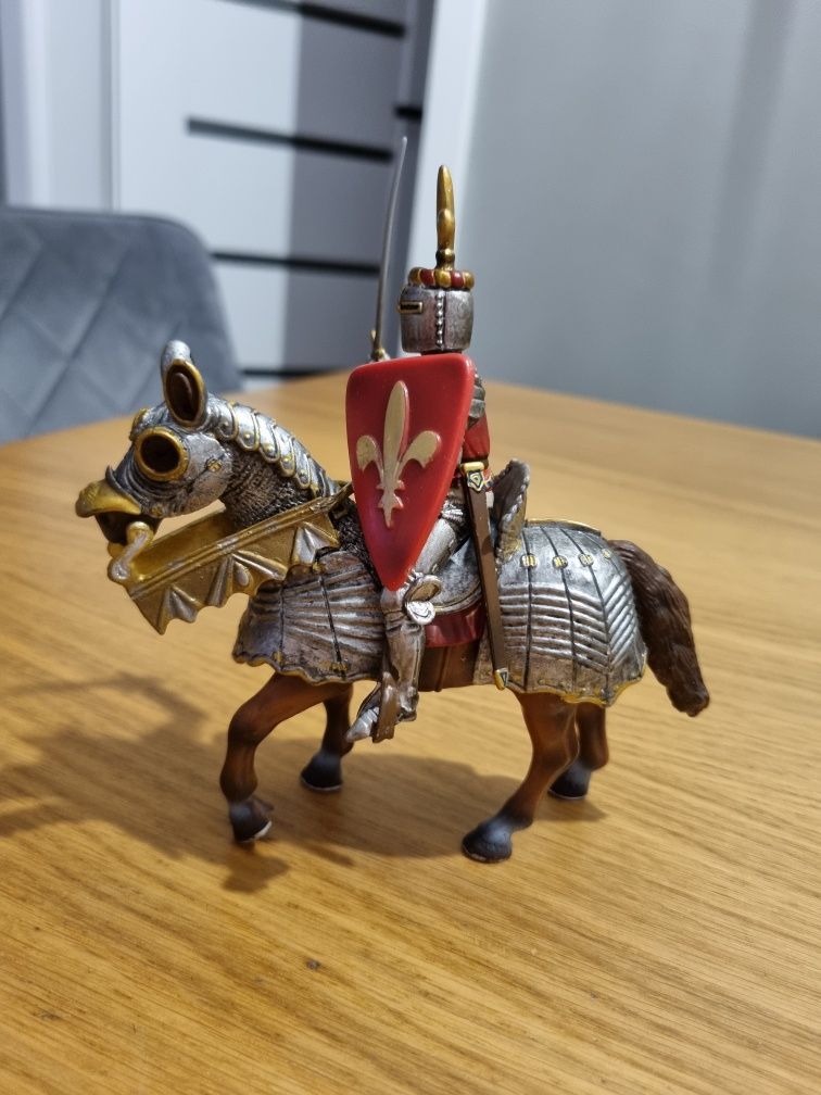 Rycerz na koniu schleich figurka