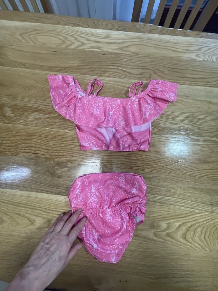 Nowy Strój kąpielowy dwuczęściowy dla dziecka 120 cm