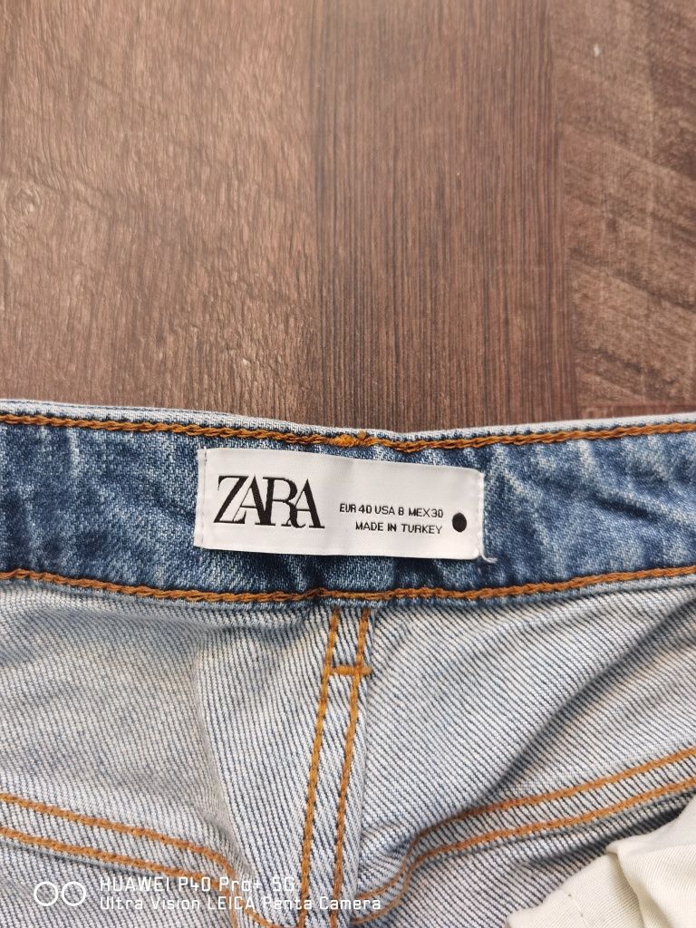 Spodnie jeans damskie ZARA