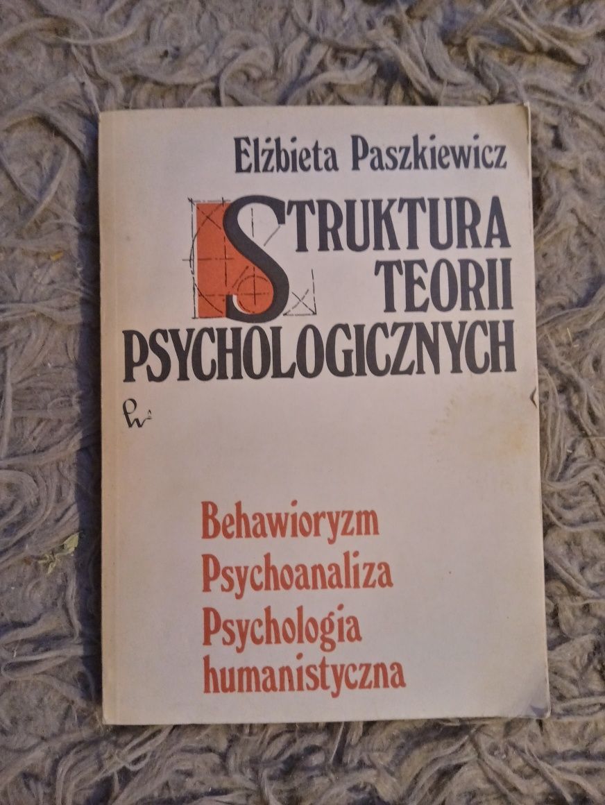 Struktura teorii psychologicznej Elżbieta Paszkiewicz