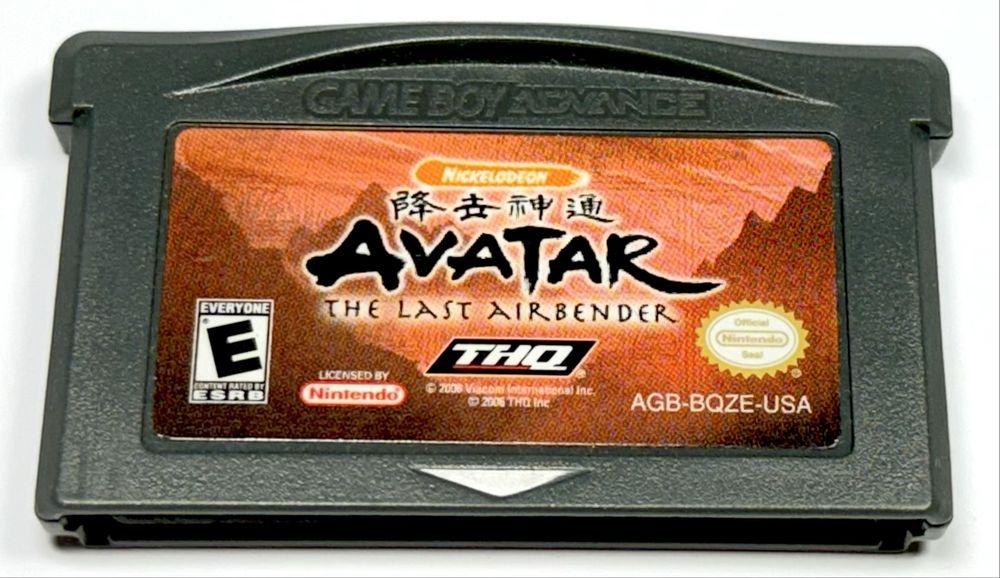 Avatar The Last Airbender Nintendo Game Boy Advance