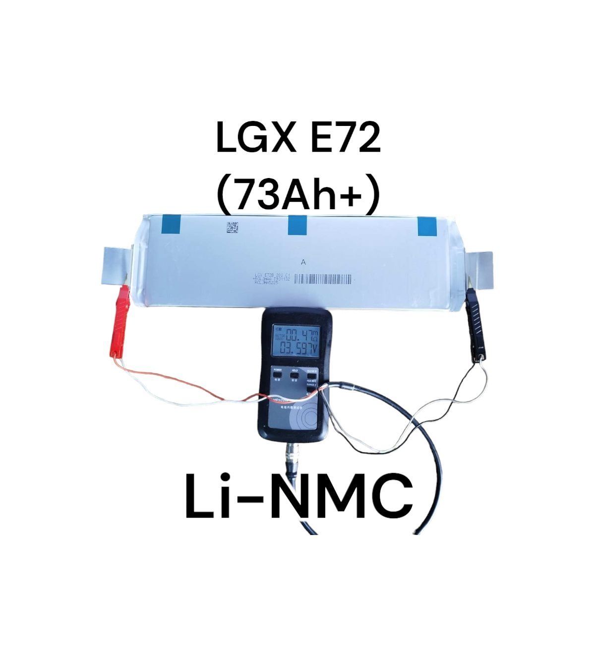 Акумуляторний елемент LGX E72 (Li-NMC)