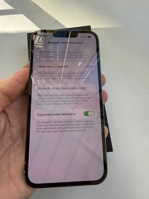 iPhone 13 Pro, Graphite, 128 GB, kondycja 100%