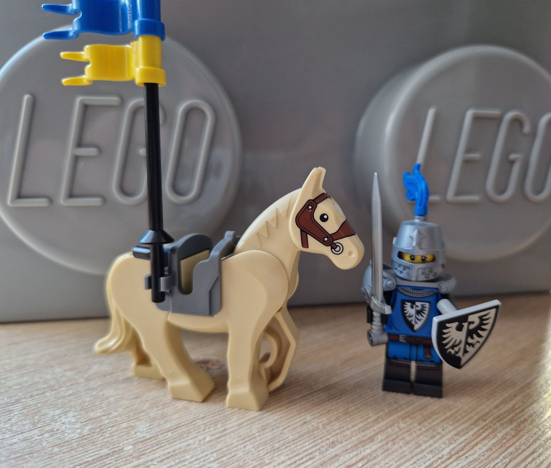 Lego Castle rycerz plus koń